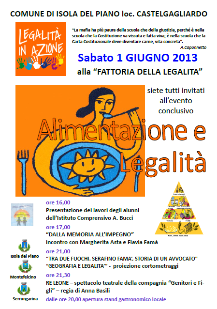 Alimentazione e Legalità