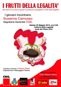 manifesto 25 Maggio